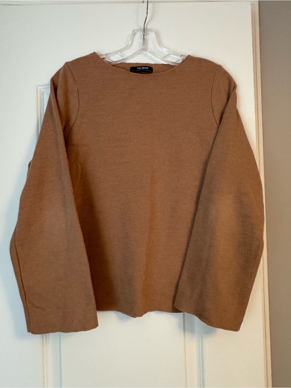 Zara Classic Sweater in Camel